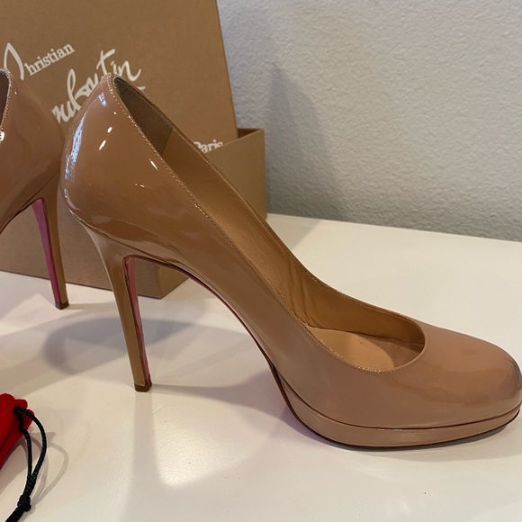 Christian Louboutin New Simple Pump 120 Patent in Calf -Size 39 - Picture 11 of 14